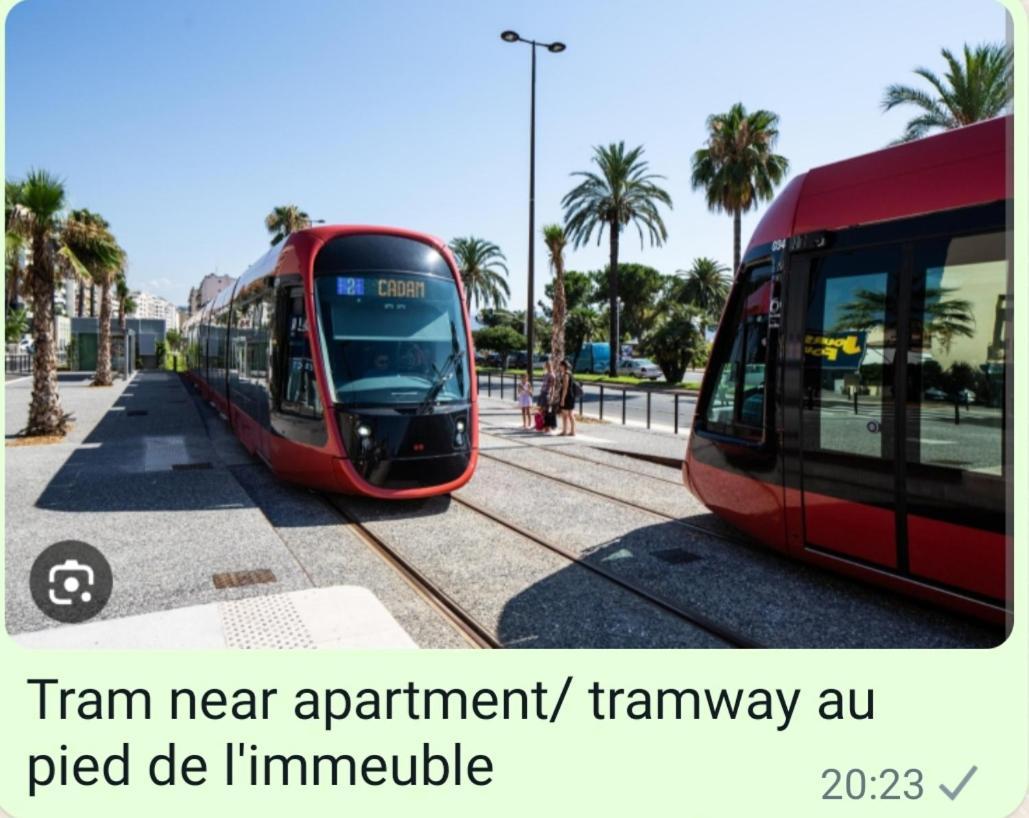 Appartements Renove 2023 Proche Aeroport 5Min, Gare Sncf 2 Min, Tramway Au Pied De L'Immeuble , Parking Possible, Renovated Apartments 2023 Near The Airport 5 Min, Train Station 2 Min, Tram Next To The Building 1 Min, Parking Possible Nice Exterior photo